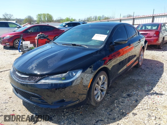 2015 Chrysler 200 S with VIN 1C3CCCBBXFN721897, listed as a IAAI auction lot 41971777 with 115,330 mi miles. Bid and sale history available at carsss.com. Image 17.