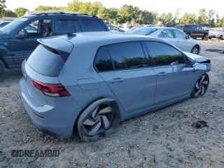 2024 Volkswagen Golf GTI S with VIN WVWGA7CD0RW158531, listed as a Copart auction lot 69221724 with 16,103 mi miles and Salvage Title. Bid and sale history available at carsss.com. Image 3.