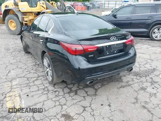 2020 Infiniti Q50 Luxe z VIN JN1EV7AR3LM254332, wystawiony jako IAAI lot #42209600 z przebiegiem 69 620 mil mil oraz . Historia ofert i sprzedaży dostępna na DreamBid. Obrazek 3.