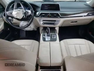 2018 BMW 7 Series 740i with VIN WBA7E2C56JG741911, listed as a Copart auction lot 63716373 with 45,059 mi miles. Bid and sale history available at carsss.com. Image 8.
