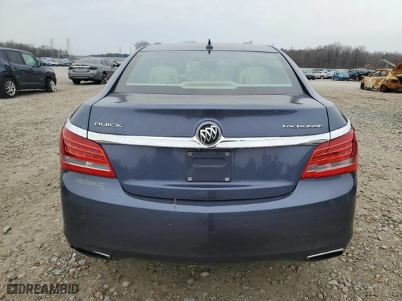 2014 Buick LaCrosse Premium I with VIN 1G4GD5G38EF224097, listed as a Copart auction lot 48029265 with 125,183 mi miles and Clean Title. Bid and sale history available at carsss.com. Image 6.