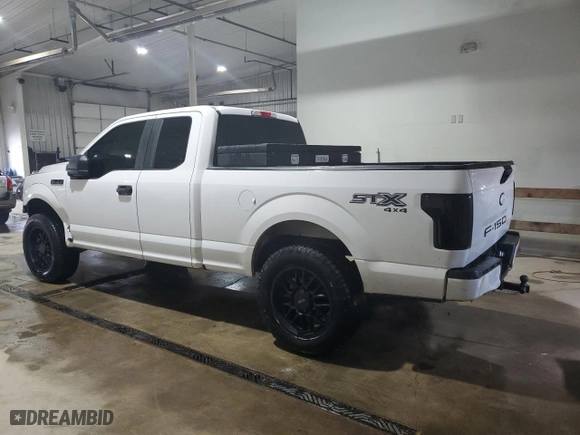 2018 Ford F-150 XL with VIN 1FTEX1EP6JKE74540, listed as a Copart auction lot 53137845 with 132,544 mi miles and Salvage Title. Bid and sale history available at carsss.com. Image 2.