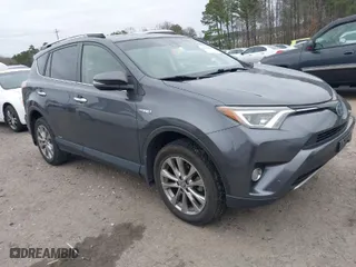 2016 Toyota RAV4 Hybrid Limited with VIN JTMDJREV0GD058281, listed as a IAAI auction lot 41519260 with NaN miles. Bid and sale history available at carsss.com. Image 1.