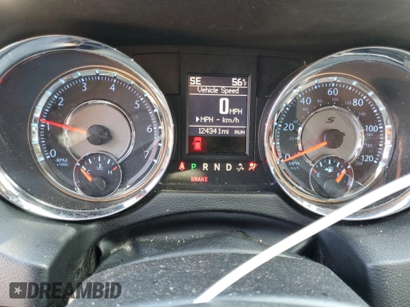 2014 Chrysler Town & Country S with VIN 2C4RC1HG5ER461679, listed as a Copart auction lot 51267785 with 124,341 mi miles and Salvage Title. Bid and sale history available at DreamBid. Image 9.
