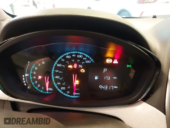 2016 Chevrolet Spark LT with VIN KL8CD6SA8GC618369, listed as a IAAI auction lot 41894815 with 94,317 mi miles and . Bid and sale history available at DreamBid. Image 7.