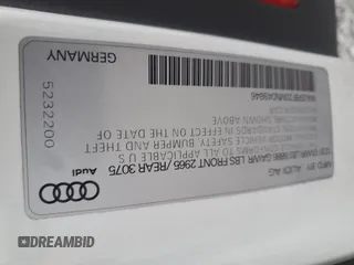 2021 Audi S7 Prestige z VIN WAUSFBF20MN049846, wystawiony jako Copart lot #82379914 z przebiegiem 49 137 mil mil oraz Szkoda całkowita • Salvage title. Historia ofert i sprzedaży dostępna na DreamBid. Obrazek 15.