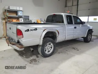 2004 Dodge Dakota Sport with VIN 1D7HG32N94S671966, listed as a Copart auction lot 88871585 with 223,091 mi miles and Salvage Title. Bid and sale history available at carsss.com. Image 3.