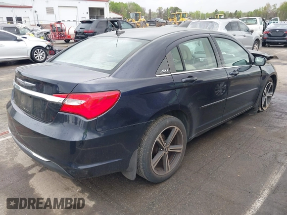 2012 Chrysler 200 LX with VIN 1C3CCBAG2CN228525, listed as a IAAI auction lot 41903611 with 210,201 mi miles and . Bid and sale history available at DreamBid. Image 4.