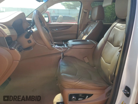 2015 Cadillac Escalade ESV Platinum z VIN 1GYS4UKJ6FR698719, wystawiony jako Copart lot #62085824 z przebiegiem 149 882 mil mil oraz Czysty tytuł • Clean title. Historia ofert i sprzedaży dostępna na DreamBid. Obrazek 7.