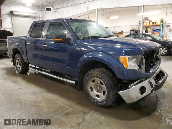 2013 Ford F-150 XL with VIN 1FTFW1EF9DKE61705, listed as a Copart auction lot 61339085 with 169,322 mi miles and Salvage title. Bid and sale history available at DreamBid. Image 4.
