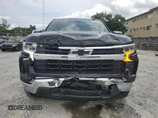 2022 Chevrolet Silverado 1500 LT with VIN 3GCPACEK2NG615059, listed as a Copart auction lot 48436815 with 42,131 mi miles and Salvage Title. Bid and sale history available at carsss.com. Image 5.
