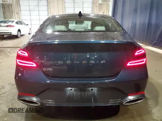 2024 Genesis G70 2.5T with VIN KMTG34SC6RU140145, listed as a Copart auction lot 89289325 with 23,044 mi miles and Clean Title. Bid and sale history available at DreamBid. Image 6.