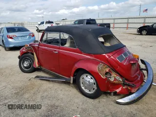 1975 Volkswagen Beetle with VIN 1552013711, listed as a Copart auction lot 80255914 with 69,112 mi miles and Salvage Title. Bid and sale history available at DreamBid. Image 2.