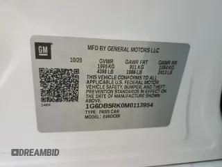 2021 Cadillac CT4 Premium Luxury z VIN 1G6DB5RK0M0113954, wystawiony jako Copart lot #58101165 z przebiegiem 33 957 mil mil oraz Tytuł czysty. Historia ofert i sprzedaży dostępna na DreamBid. Obrazek 12.