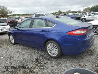 2015 Ford Fusion SE Hybrid with VIN 3FA6P0LU0FR185475, listed as a Copart auction lot 52068375 with 170,349 mi miles and Salvage Title. Bid and sale history available at carsss.com. Image 2.