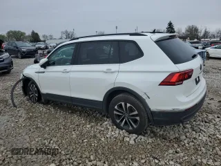 2022 Volkswagen Tiguan S with VIN 3VV1B7AX4NM014962, listed as a Copart auction lot 51811795 with 70,436 mi miles and Salvage title. Bid and sale history available at DreamBid. Image 2.