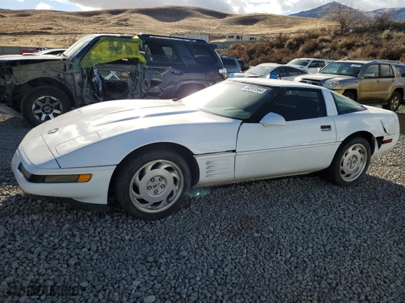 1992 Chevrolet Corvette with VIN 1G1YY23P4N5114876, listed as a Copart auction lot 84500564 with 0 mi miles and Salvage Title. Bid and sale history available at carsss.com. Image 1.