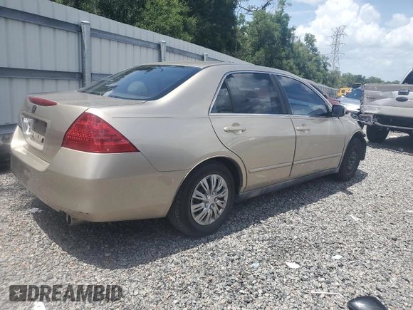 2006 Honda Accord LX с VIN 3HGCM56406G702303, выставлен на аукционе Copart как лот 60987745 с пробегом Не указан миль и На запчасти • Non repairable. История ставок и продаж доступна на DreamBid. Изображение 3.