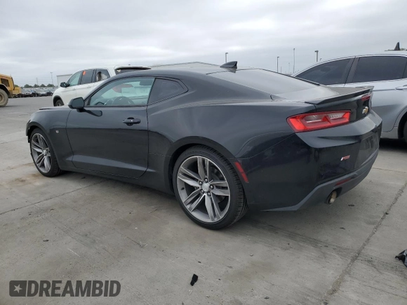 2018 Chevrolet Camaro 1LT with VIN 1G1FB1RS0J0180993, listed as a Copart auction lot 54443585 with 54,824 mi miles and Salvage Title. Bid and sale history available at carsss.com. Image 2.