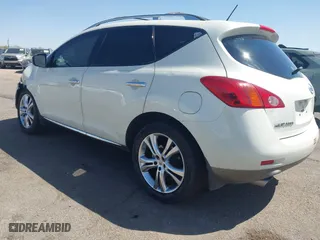 2009 Nissan Murano SL with VIN JN8AZ18W49W148014, listed as a IAAI auction lot 42024790 with 145,170 mi miles. Bid and sale history available at carsss.com. Image 3.