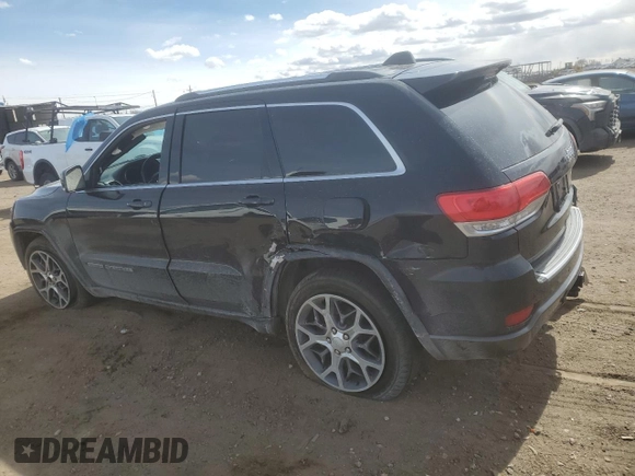 2018 Jeep Grand Cherokee Sterling z VIN 1C4RJEBG4JC247355, wystawiony jako Copart lot #49888855 z przebiegiem 86 363 mil mil oraz Szkoda całkowita • Salvage title. Historia ofert i sprzedaży dostępna na DreamBid. Obrazek 2.