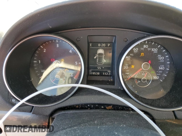 2014 Volkswagen Jetta TDI with VIN 3VWPL7AJ6EM600285, listed as a Copart auction lot 55014405 with 119,538 mi miles and Salvage title. Bid and sale history available at DreamBid. Image 9.