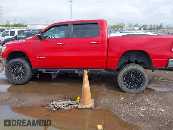 2019 Ram 1500 Big Horn с VIN 1C6SRFFT1KN650004, выставлен на аукционе IAAI как лот 42119833 с пробегом 84 399 миль миль и . История ставок и продаж доступна на DreamBid. Изображение 14.