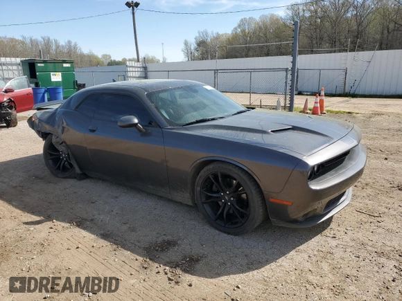 2017 Dodge Challenger SXT Plus with VIN 2C3CDZAG5HH608514, listed as a Copart auction lot 50757635 with 76,364 mi miles and Salvage title. Bid and sale history available at DreamBid. Image 4.