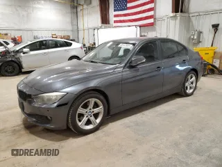 2015 BMW 3 Series 320i with VIN WBA3B1C5XFK139521, listed as a Copart auction lot 50147955 with 82,701 mi miles and Clean Title. Bid and sale history available at carsss.com. Image 1.