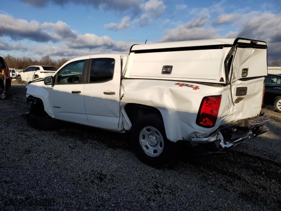 2020 Chevrolet Colorado 4WD Work Truck with VIN 1GCGTBEN9L1222959, listed as a Copart auction lot 83434044 with 103,920 mi miles and Salvage Title. Bid and sale history available at carsss.com. Image 2.