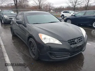 2011 Hyundai Genesis Coupe with VIN KMHHT6KD6BU056612, listed as a IAAI auction lot 41872721 with 143,137 mi miles and . Bid and sale history available at DreamBid. Image 1.