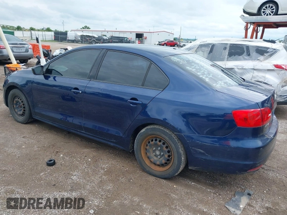 2014 Volkswagen Jetta S with VIN 3VW2K7AJ2EM438149, listed as a IAAI auction lot 42594264 with 54,675 mi miles and . Bid and sale history available at DreamBid. Image 3.