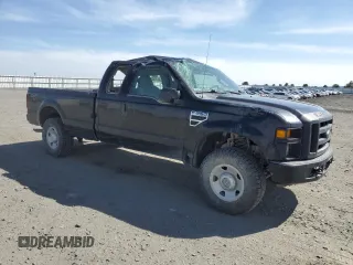2008 Ford Super Duty F-250 SRW XL with VIN 1FTSX21558ED37188, listed as a Copart auction lot 53233185 with 69,842 mi miles and Salvage Title. Bid and sale history available at carsss.com. Image 4.