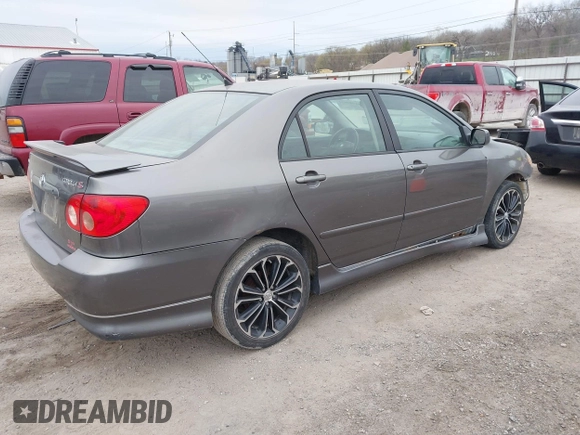 2007 Toyota Corolla CE with VIN 1NXBR32E67Z773644, listed as a IAAI auction lot 41983652 with 276,487 mi miles and . Bid and sale history available at DreamBid. Image 4.