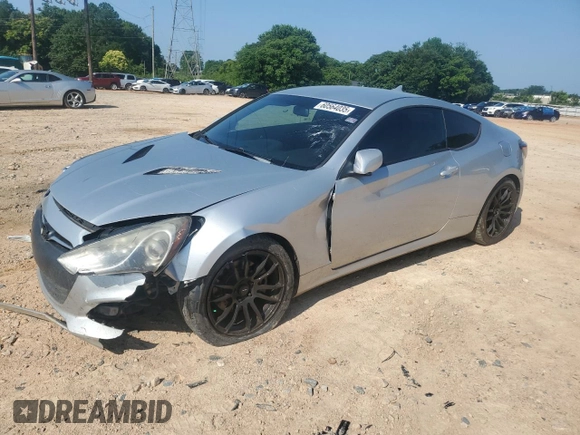 2013 Hyundai Genesis Coupe 2.0T with VIN KMHHT6KD4DU084167, listed as a Copart auction lot 60564035 with 177,235 mi miles and Salvage title. Bid and sale history available at DreamBid. Image 1.