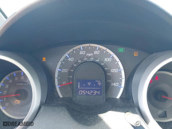 2009 Honda Fit Sport w/Navi with VIN JHMGE886X9S055014, listed as a IAAI auction lot 41847661 with 54,234 mi miles. Bid and sale history available at carsss.com. Image 7.