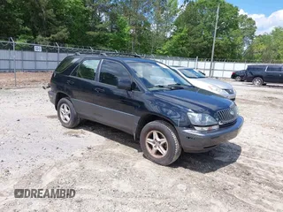 2000 Lexus RX 300 with VIN JT6HF10U9Y0126788, listed as a IAAI auction lot 42190888 with 204,747 mi miles. Bid and sale history available at carsss.com. Image 1.