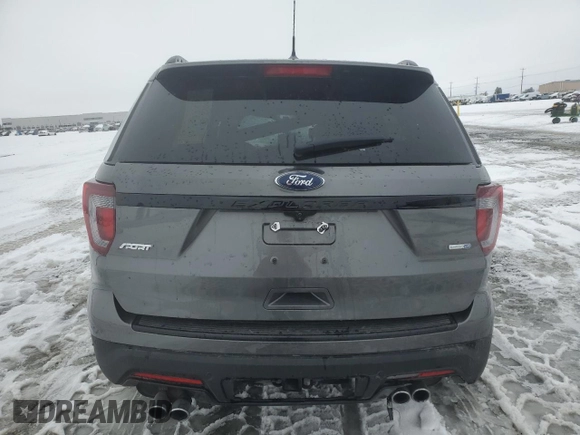 2018 Ford Explorer Sport z VIN 1FM5K8GT4JGC07574, wystawiony jako Copart lot #45888085 z przebiegiem Nie podano mil oraz Szkoda całkowita • Salvage title. Historia ofert i sprzedaży dostępna na DreamBid. Obrazek 6.