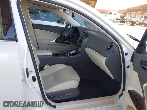 2012 Lexus IS 250 with VIN JTHBF5C28C5182537, listed as a IAAI auction lot 41723451 with 95,988 mi miles and . Bid and sale history available at DreamBid. Image 5.