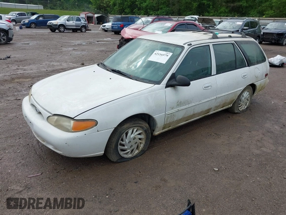 1999 Ford Escort SE with VIN 3FAFP15PXXR161344, listed as a IAAI auction lot 42116579 with 146,706 mi miles. Bid and sale history available at carsss.com. Image 2.