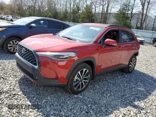 2024 Toyota Corolla Cross XLE z VIN 7MUDAABG0RV087879, wystawiony jako Copart lot #54299545 z przebiegiem 11 273 mil mil oraz Szkoda całkowita • Salvage title. Historia ofert i sprzedaży dostępna na DreamBid. Obrazek 1.