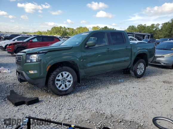2022 Nissan Frontier S with VIN 1N6ED1EK5NN684352, listed as a Copart auction lot 67258384 with 54,732 mi miles and Salvage Title. Bid and sale history available at carsss.com. Image 1.