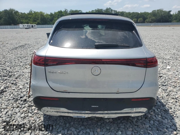 2023 Mercedes-Benz EQS with VIN 4JGDM2DB0PA024991, listed as a Copart auction lot 54162125 with 0 mi miles and Clean Title. Bid and sale history available at carsss.com. Image 6.