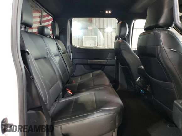 2024 Ford F-150 XLT with VIN 1FTFW3L57RKD55363, listed as a Copart auction lot 49289765 with 23,047 mi miles and Salvage Title. Bid and sale history available at carsss.com. Image 10.