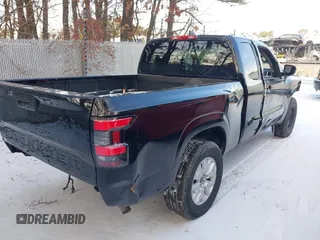 2022 Nissan Frontier S with VIN 1N6ED1CMXNN647043, listed as a IAAI auction lot 41410487 with 20,463 mi miles and . Bid and sale history available at DreamBid. Image 4.