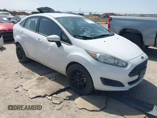2016 Ford Fiesta SE with VIN 3FADP4BJ7GM175966, listed as a IAAI auction lot 41821964 with 100,375 mi miles. Bid and sale history available at carsss.com. Image 1.