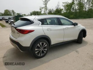 2017 Infiniti QX30 Premium with VIN SJKCH5CR1HA035131, listed as a Copart auction lot 58869955 with 75,983 mi miles and Clean title. Bid and sale history available at DreamBid. Image 3.