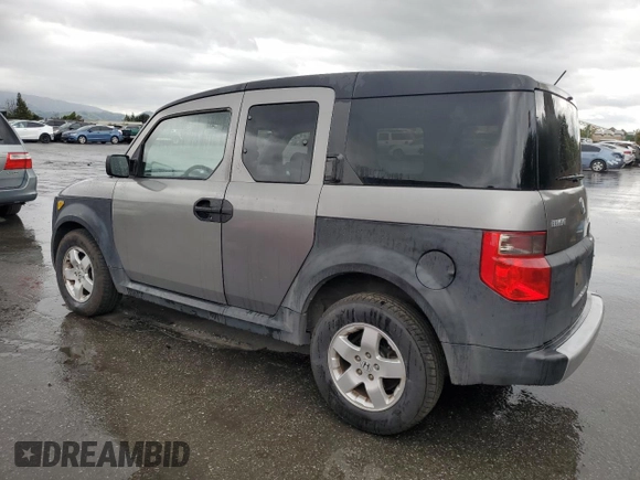 2005 Honda Element EX with VIN 5J6YH18625L008059, listed as a Copart auction lot 48619555 with 132,684 mi miles and Salvage Title. Bid and sale history available at DreamBid. Image 2.