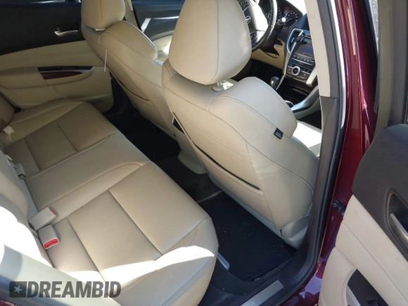 2016 Acura TLX with VIN 19UUB1F32GA000977, listed as a IAAI auction lot 41626510 with 124,916 mi miles. Bid and sale history available at carsss.com. Image 8.
