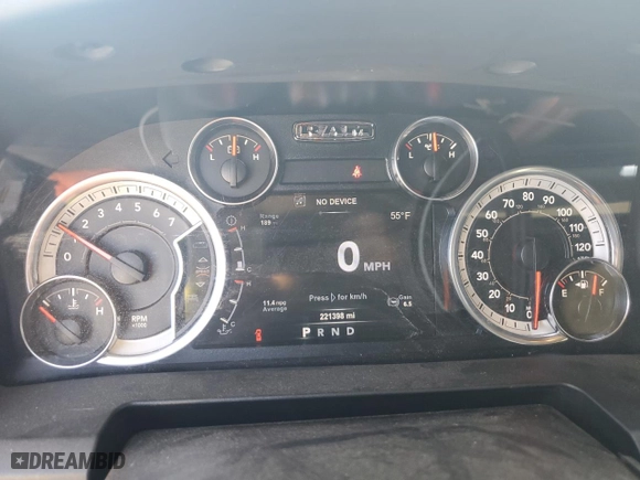 2015 Ram 2500 Big Horn with VIN 3C6UR5DJ5FG593583, listed as a Copart auction lot 84487914 with 221,398 mi miles and Salvage Title. Bid and sale history available at carsss.com. Image 9.